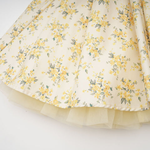 Floral-Print Pleated Mini Dress by Liane