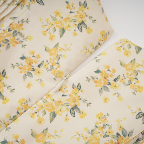 Floral-Print Pleated Mini Dress by Liane