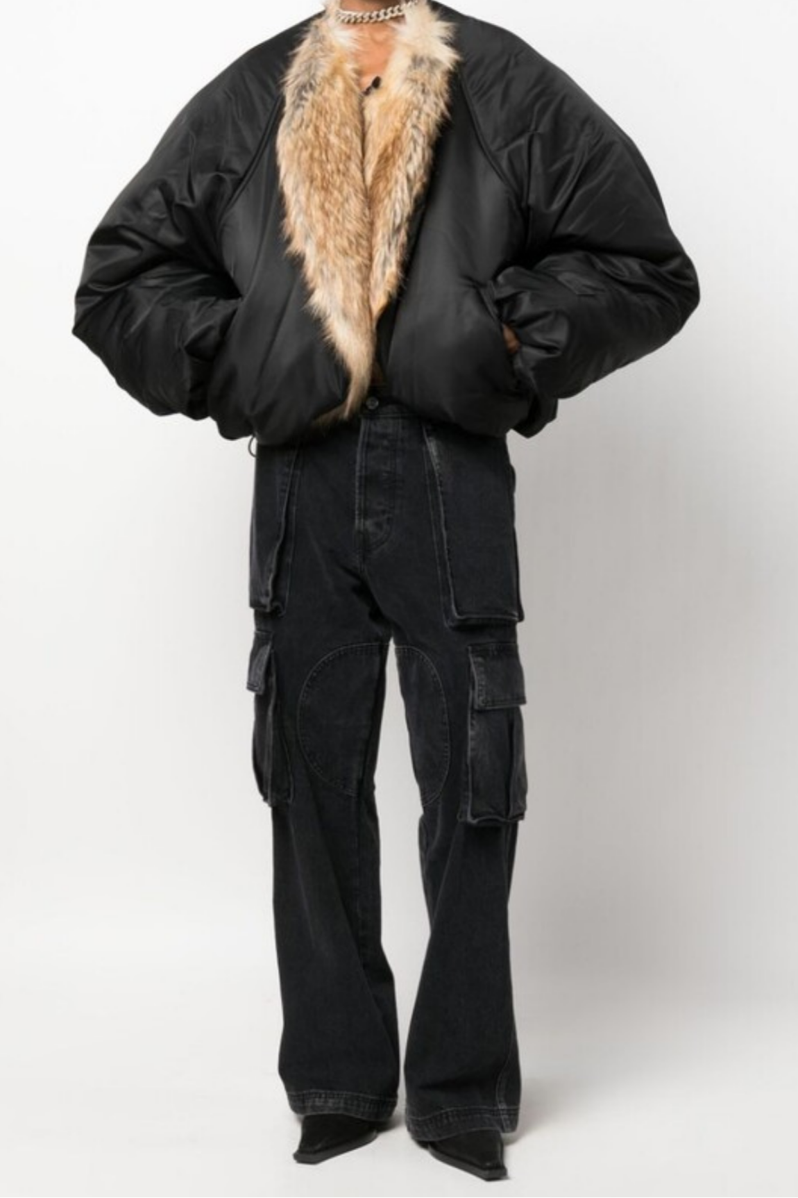 Sofia Puffer Jacket — Black, Cuavan