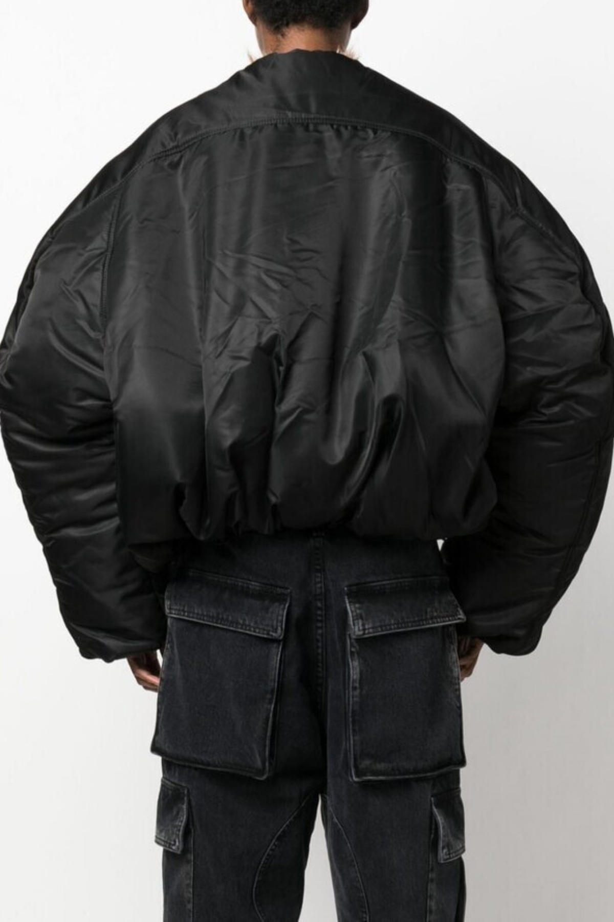 Sofia Puffer Jacket — Black, Cuavan