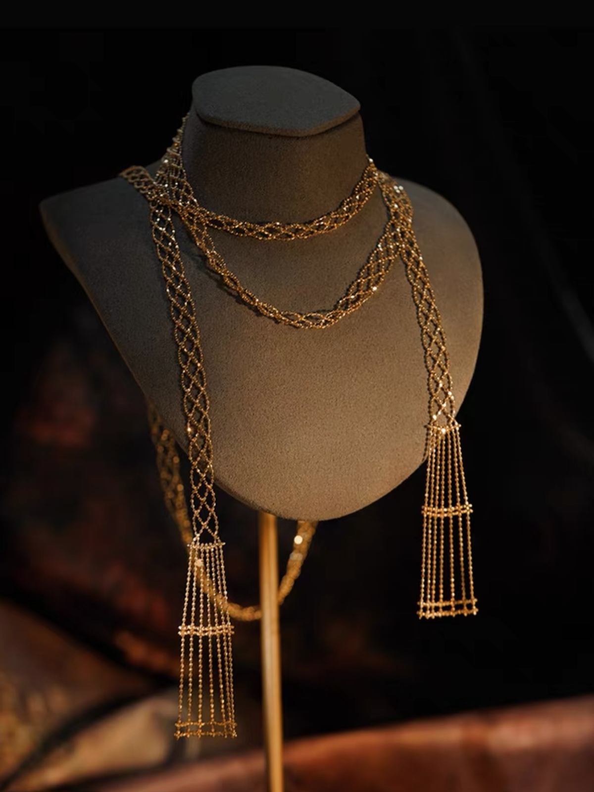 Linda Necklace — 24k Gold Plated, Cuavan