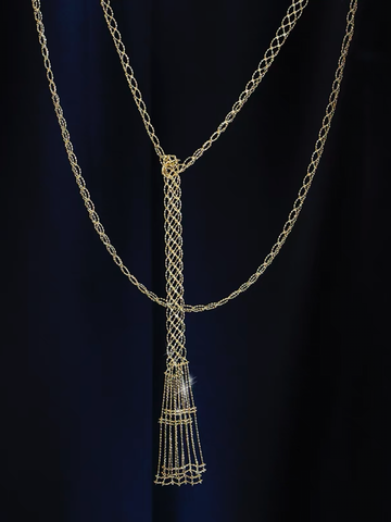Linda Necklace — 24k Gold Plated, Cuavan