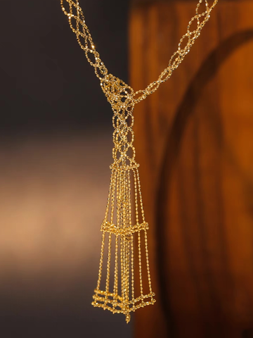Linda Necklace — 24k Gold Plated, Cuavan