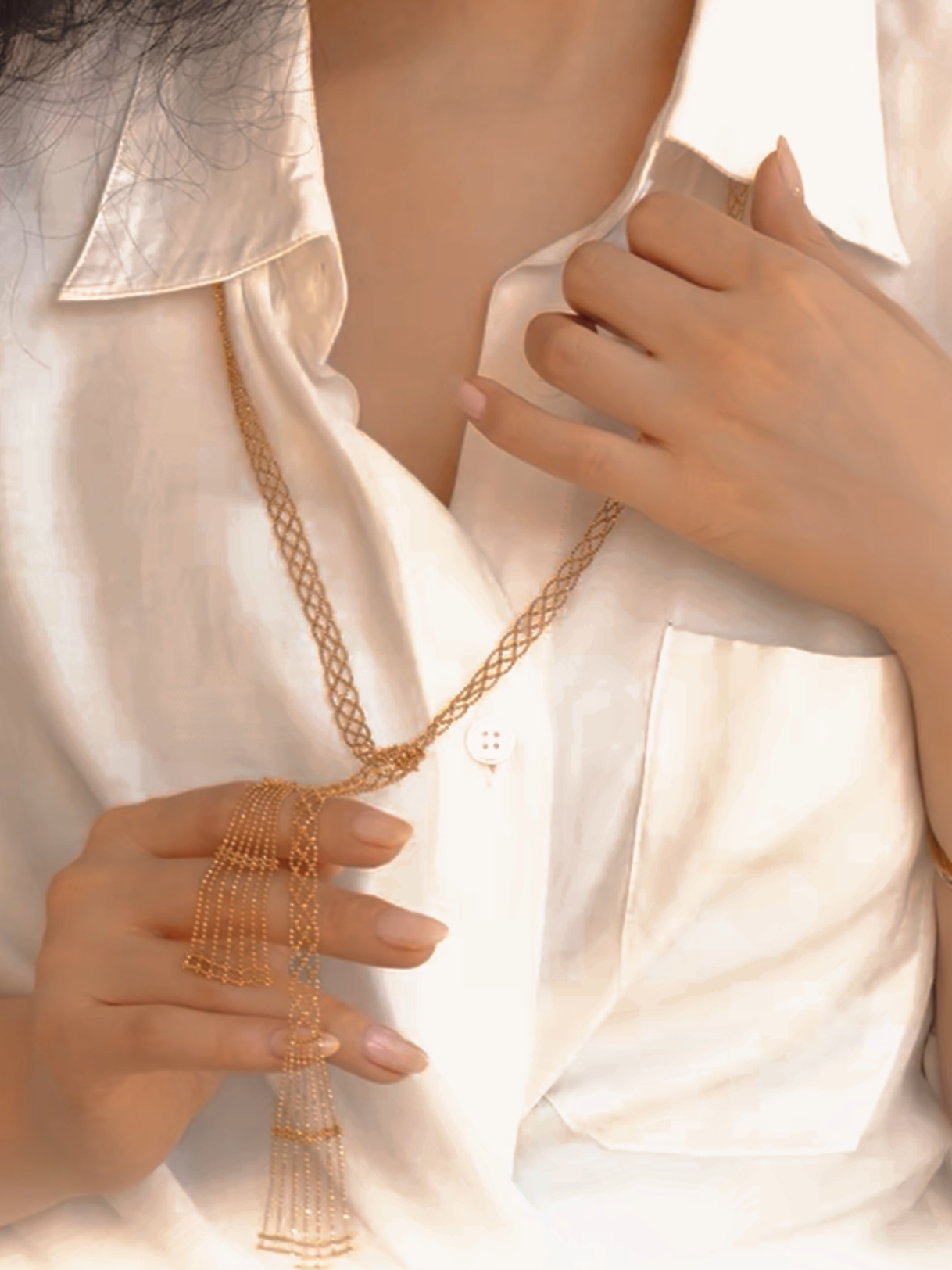 Linda Necklace — 24k Gold Plated, Cuavan