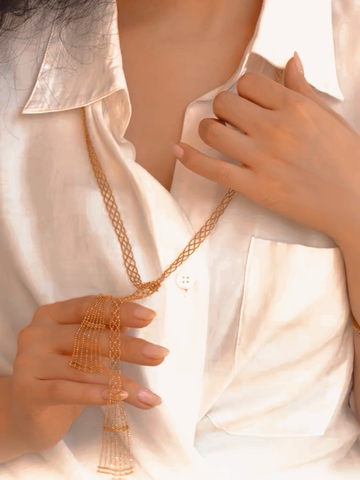 Linda Necklace — 24k Gold Plated, Cuavan