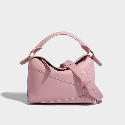 Aria Leather Satchel Bag, Cuavan
