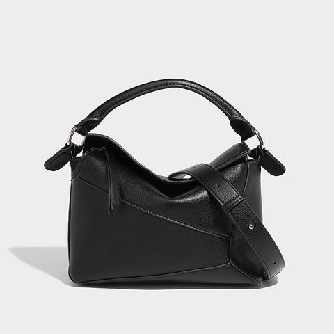 Aria Leather Satchel Bag, Cuavan