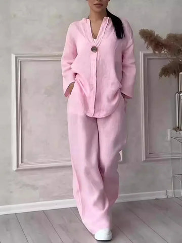 Valentina Premium Linen Set