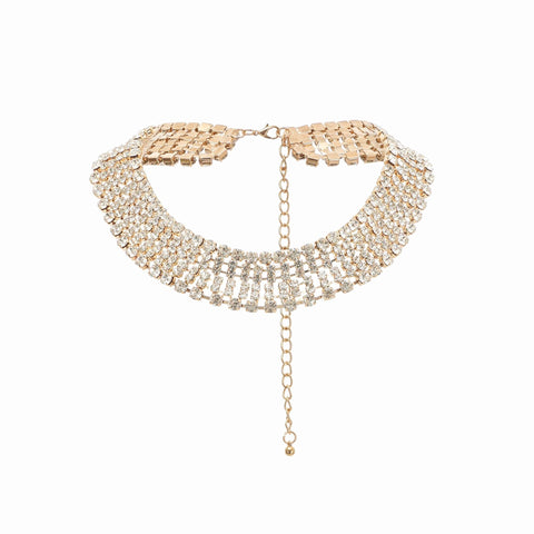 Rosalee Layered Crystal Necklace
