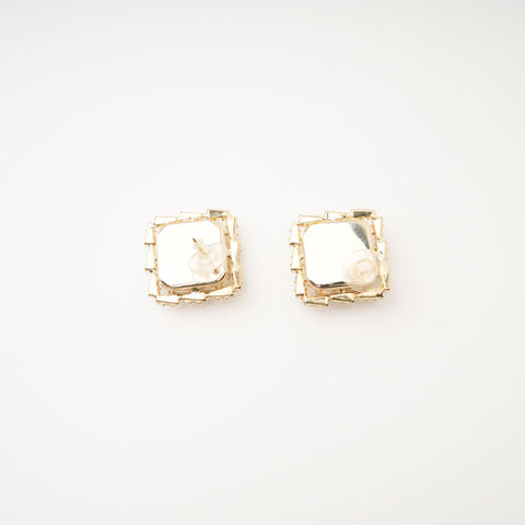 Embellished Square Earrings