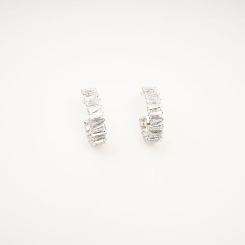 Ysabella Crystal Hoop Earrings, Cuavan