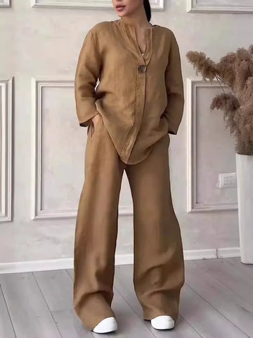 Valentina Premium Linen Set