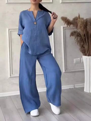 Valentina Premium Linen Set