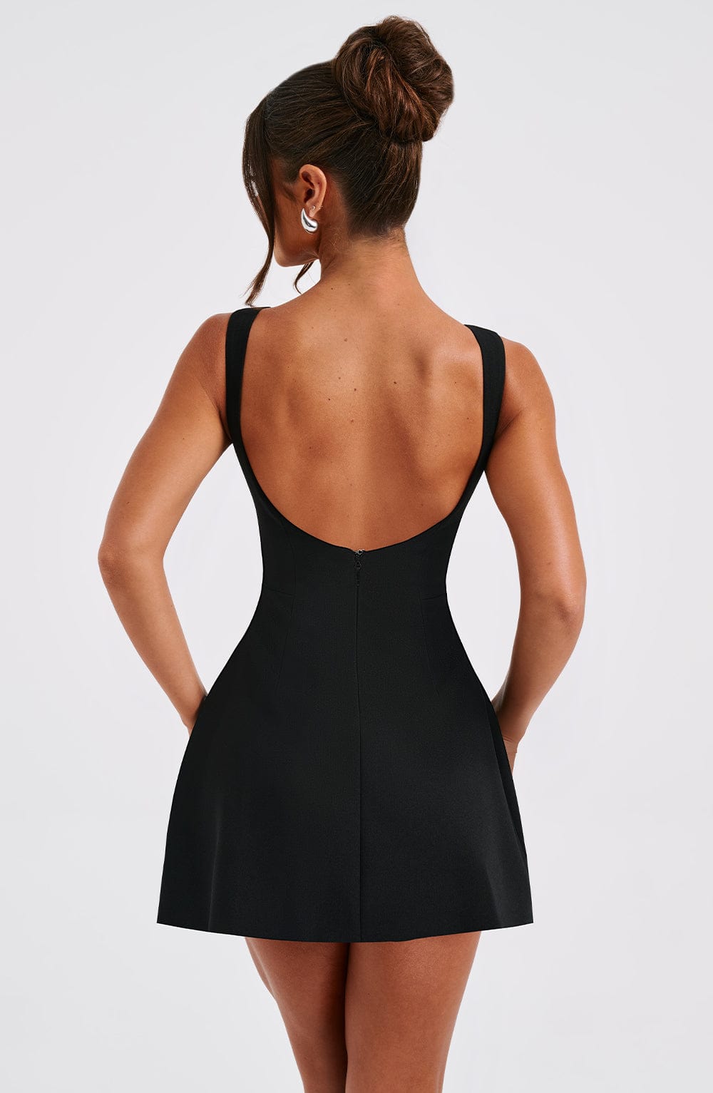 Alana Mini Dress — Black, Cuavan