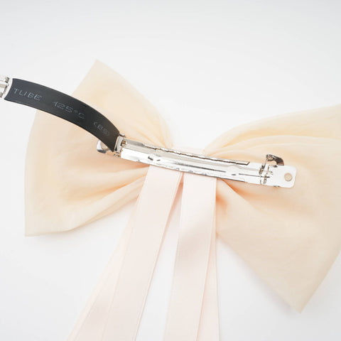 Aya Neutral Hair Bow Clip, Cuavan