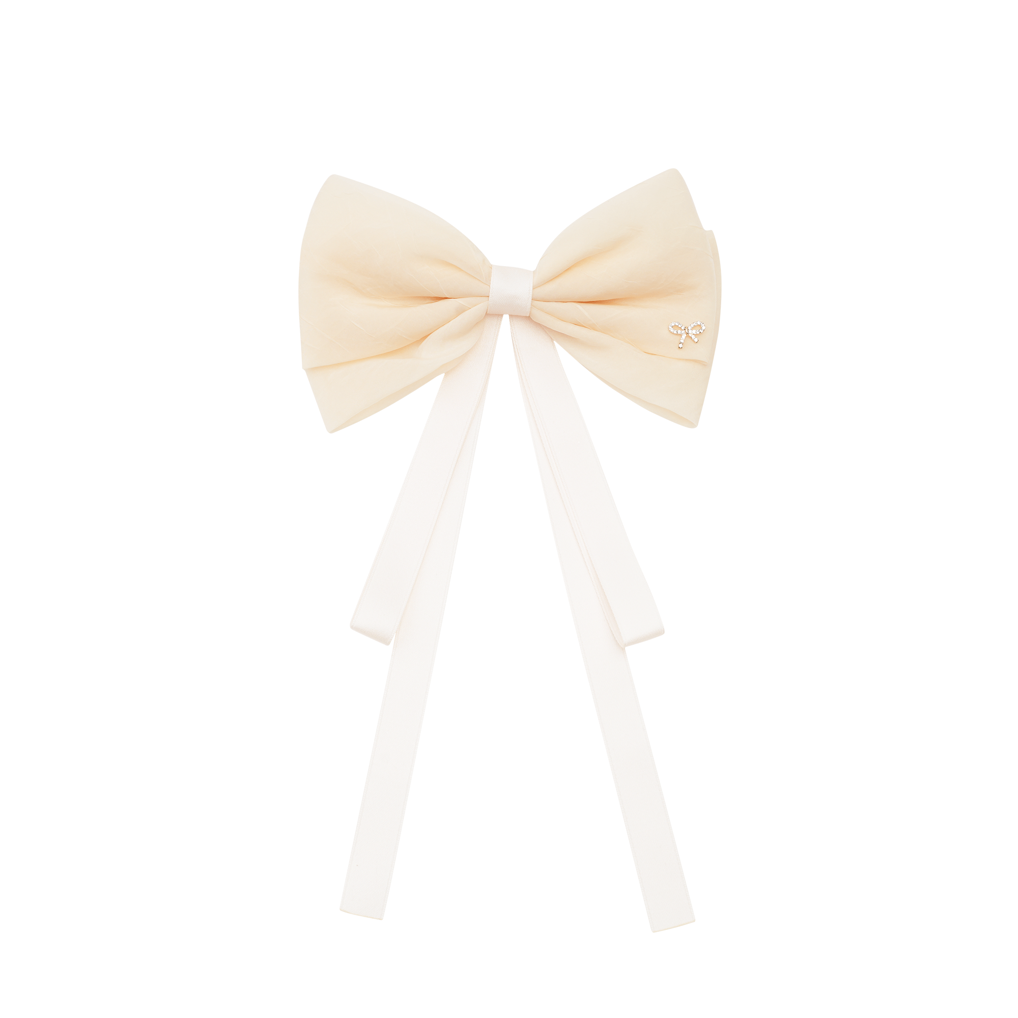 Aya Neutral Hair Bow Clip, Cuavan