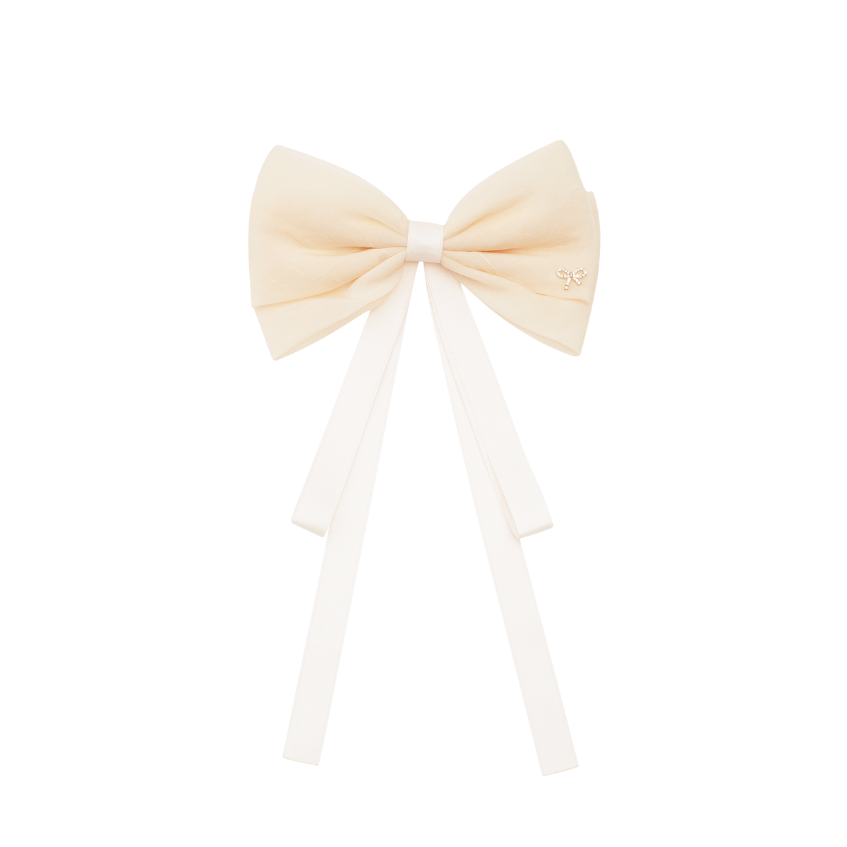 Aya Neutral Hair Bow Clip, Cuavan