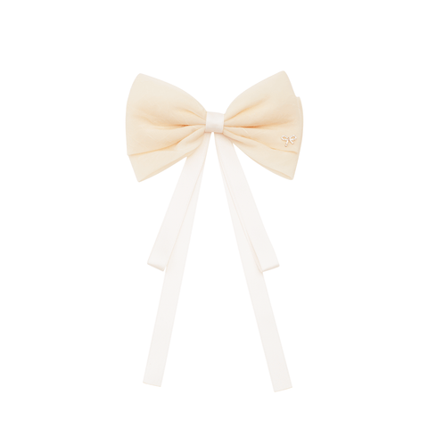 Aya Neutral Hair Bow Clip, Cuavan