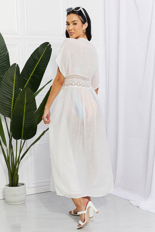 Sun Goddess Tied Maxi Cover-Up, Cuavan