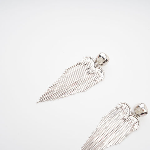 Silver Tassel Earrings