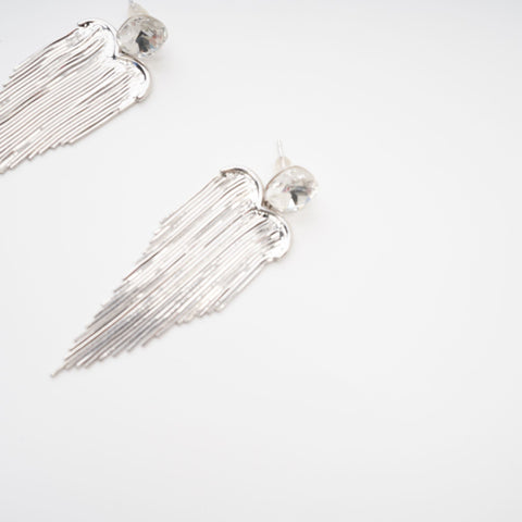 Silver Tassel Earrings