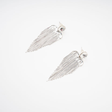 Silver Tassel Earrings