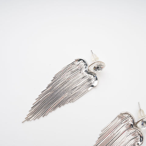 Silver Tassel Earrings
