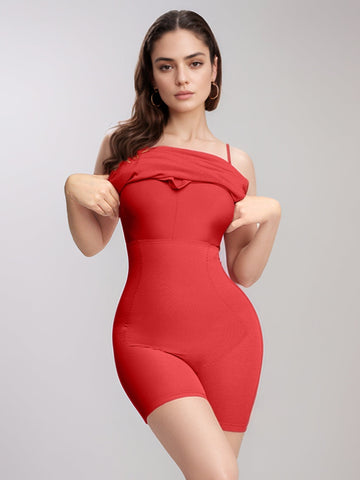 Sleek Contour Maxi Dress with Built-In Shapewear, Cuavan