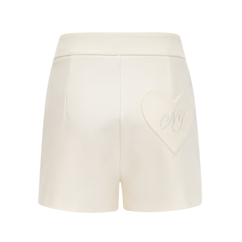Iselin Crystal-Studded Jacket and Shorts Set