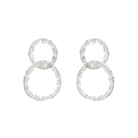 Nadine Double Hoop Earrings