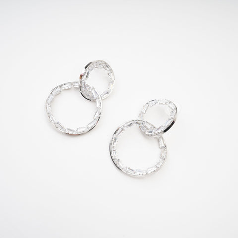 Nadine Double Hoop Earrings