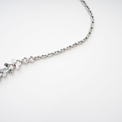 Odile Cheetah Crystal Pendant Necklace