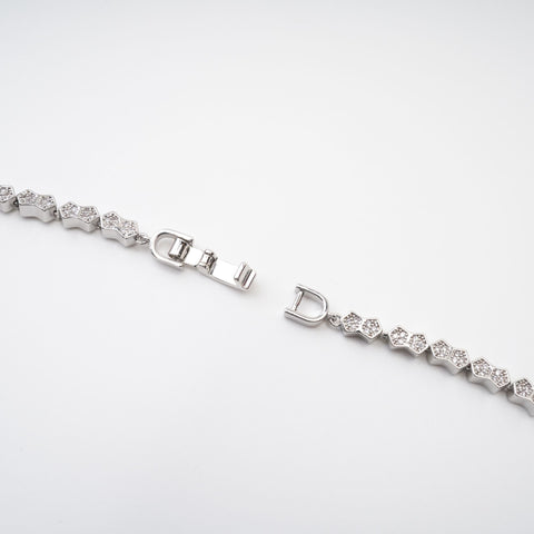 Odile Cheetah Crystal Pendant Necklace