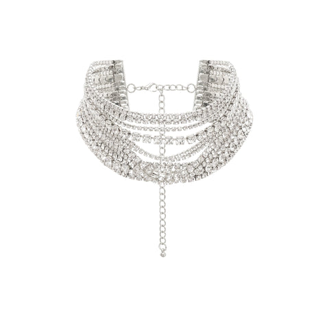 Sylvie Crystal-Accent Necklace, Cuavan