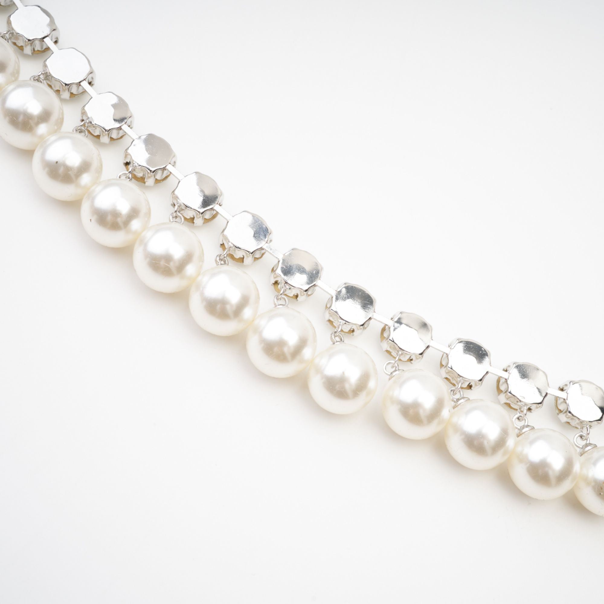 Valérie Layered Pearl Necklace, Cuavan