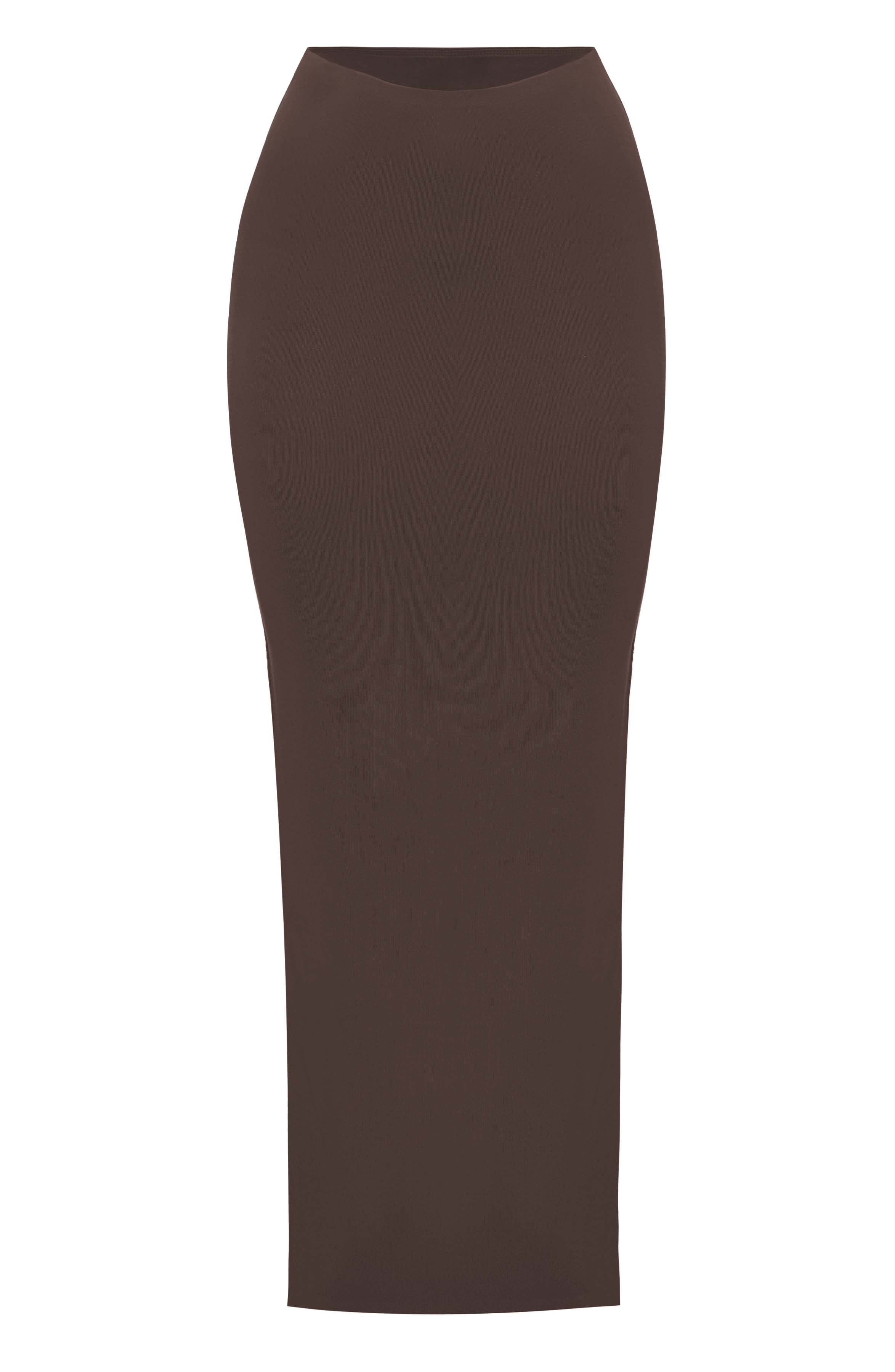 Yazmin Maxi Skirt — Chocolate, Cuavan