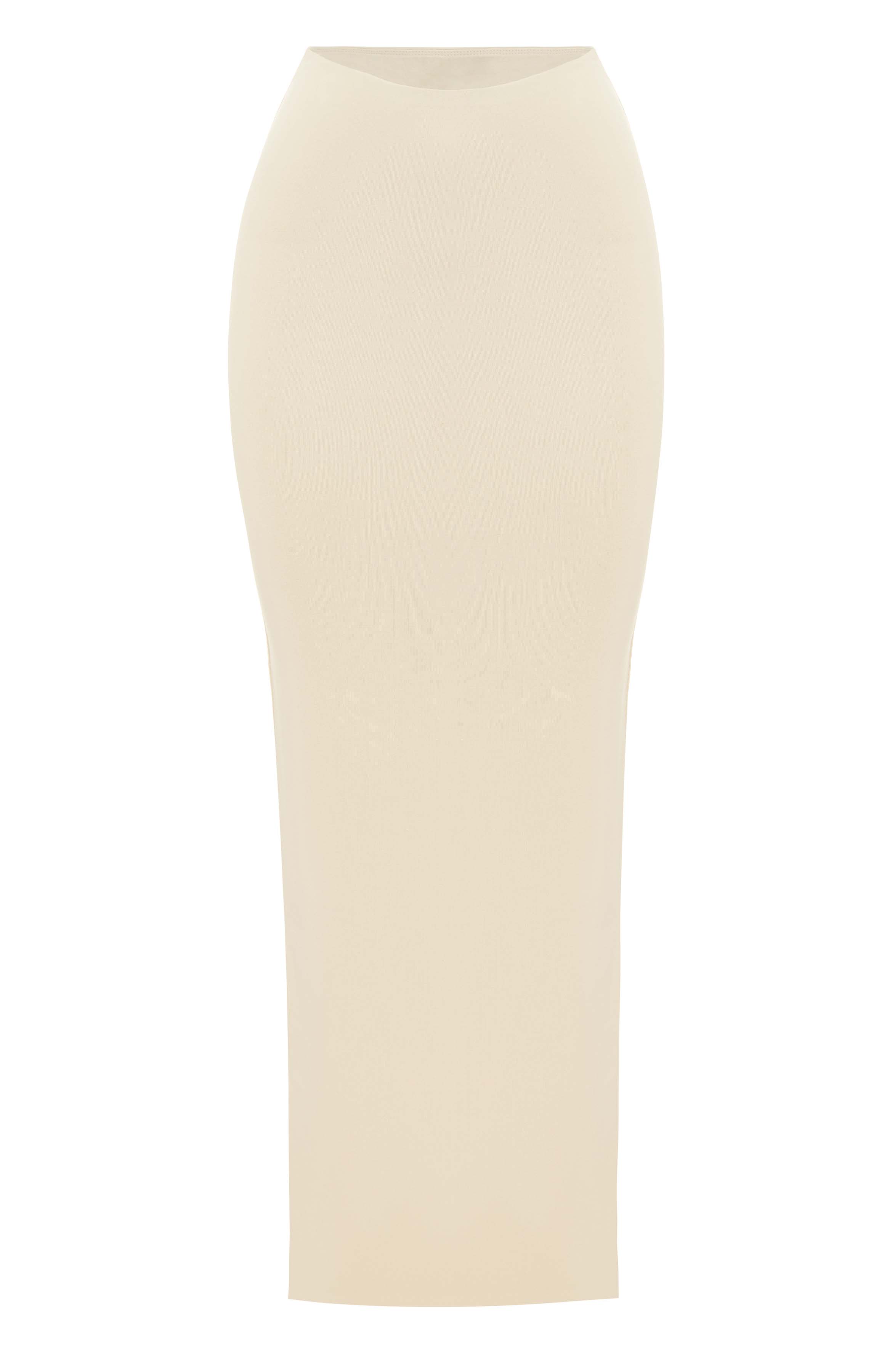 Yazmin Maxi Skirt — Cream, Cuavan