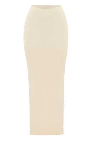 Yazmin Maxi Skirt — Cream, Cuavan