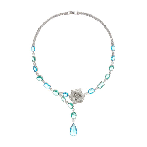 Yvette Crystal Drop Earrings