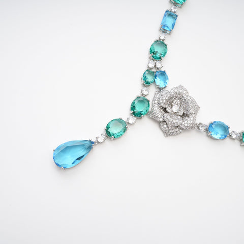 Yvette Crystal Drop Earrings